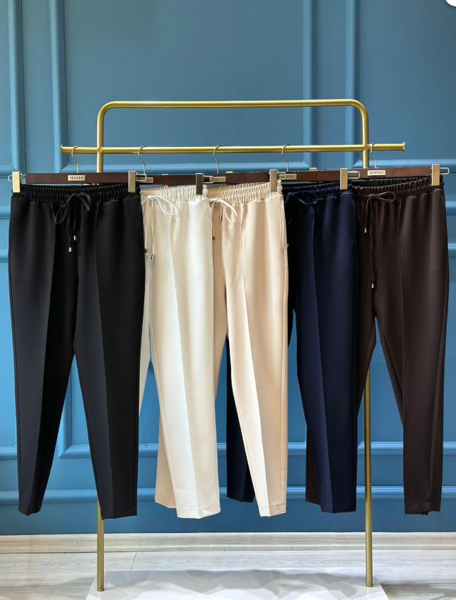 SENTEZ 153 YANDAN CEPLİ BAĞCIKLI PANTOLON