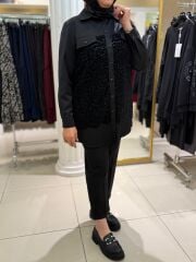 FUAT GÜRŞEN- ÖNÜ PAYET İŞLEMELİ GÖMLEK TUNİK