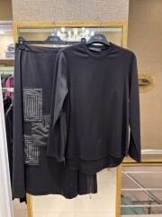 FERMUAR DTY KABARTMA DESENLİ ETEKLİ TAKIM- NURCAN ÇETİN