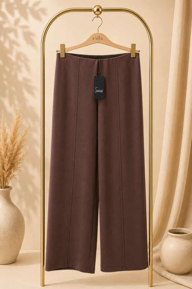 Sentez 5629 Meri Rahat Pantolon- Kahve