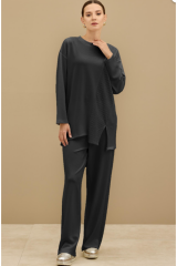 TIĞTRİKO ASİMETRİK GARNİ DTY. PANTOLONLU TAKIM