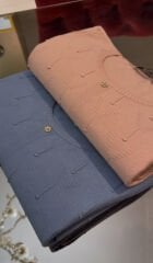 BELGİN DÜĞME DTY DESENLİ TRİKO BLUZ