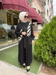 ÜZERİ DESENLİ DERİ CEP DTY. KAP / DEFRİNA