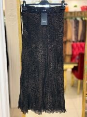 SENTEZ LEOPAR ŞİFON KIRIŞTIRMA ETEK