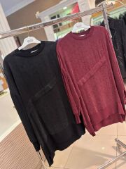 Nuss Önü Verev Ribanalı Vegan İpek Tunik