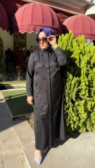 FUAT GÜRŞEN BONCUK  İŞLEMELİ ELBİSE