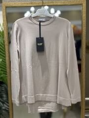 NUSS EVAZE ETEK ÜSTÜ TUNİK- Bej