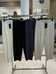 SENTEZ ÖNDEN PARÇALI HAVUÇ BAMBU PANTOLON