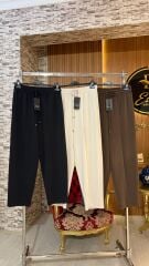 SENTEZ ÖNDEN PARÇALI HAVUÇ BAMBU PANTOLON