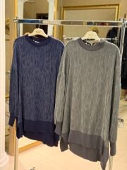 NUSS DESENLİ İPEK CUPRA TUNİK