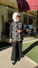 FUAT GÜRŞEN LEOPAR DESEN TUNİK