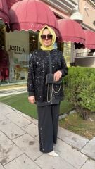 LİSSMORE PUL PAYET DTY. PANTOLONLU TAKIM