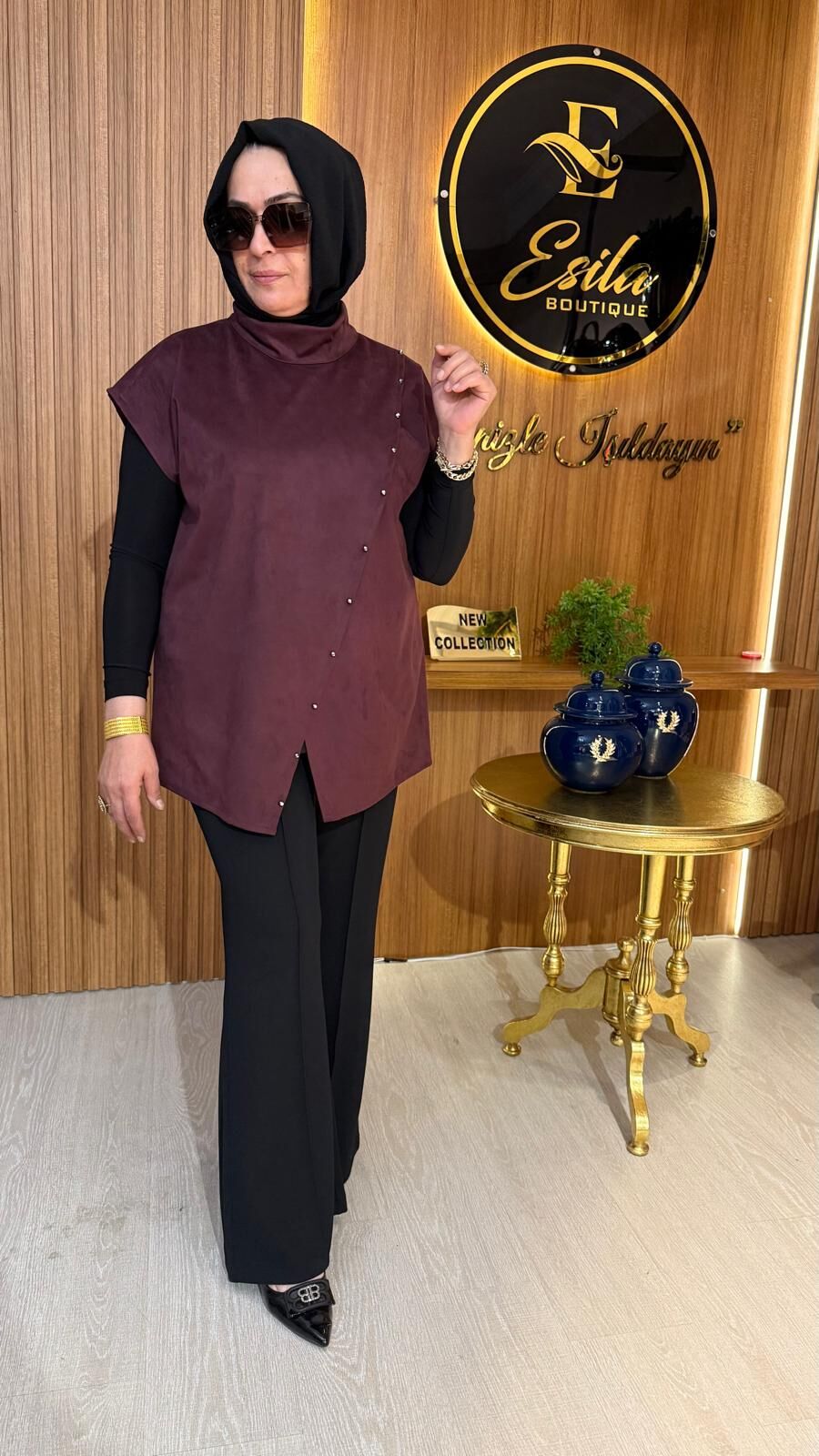 ZIMBA DTY  SÜET KUMAŞ SÜVETER / SEÇİL