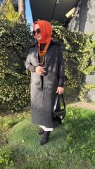 KABARTMA DESEN REGLAN KOL PARDESÜ / NUSS