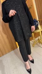 FUAT GÜRŞEN PAYETLİ TRİKO TUNİK