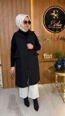 FUAT GÜRŞEN -4504 KAPİTONE YELEK / SİYAH